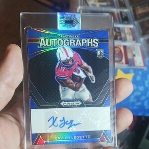 Xavier Legette Autographed Rookie Card